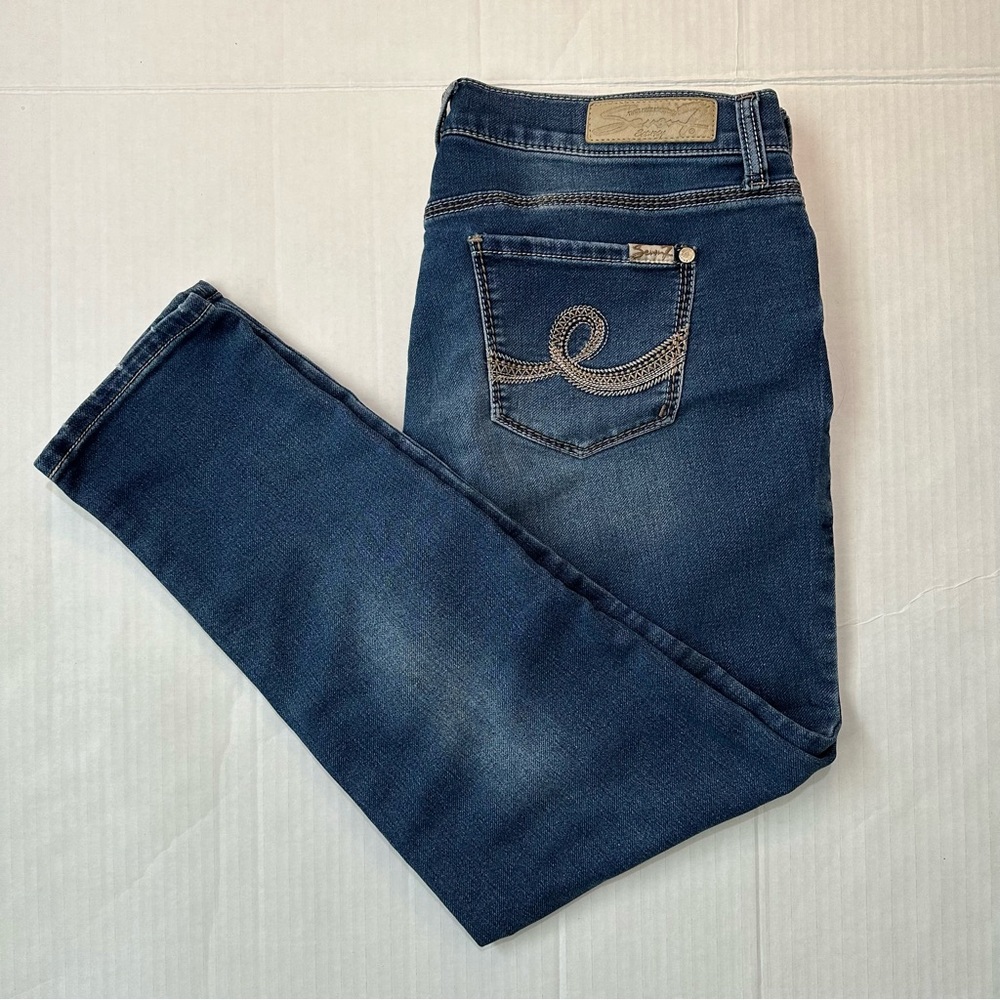 Seven7 Jeans - Medium Wash Girlfriend - Size 10